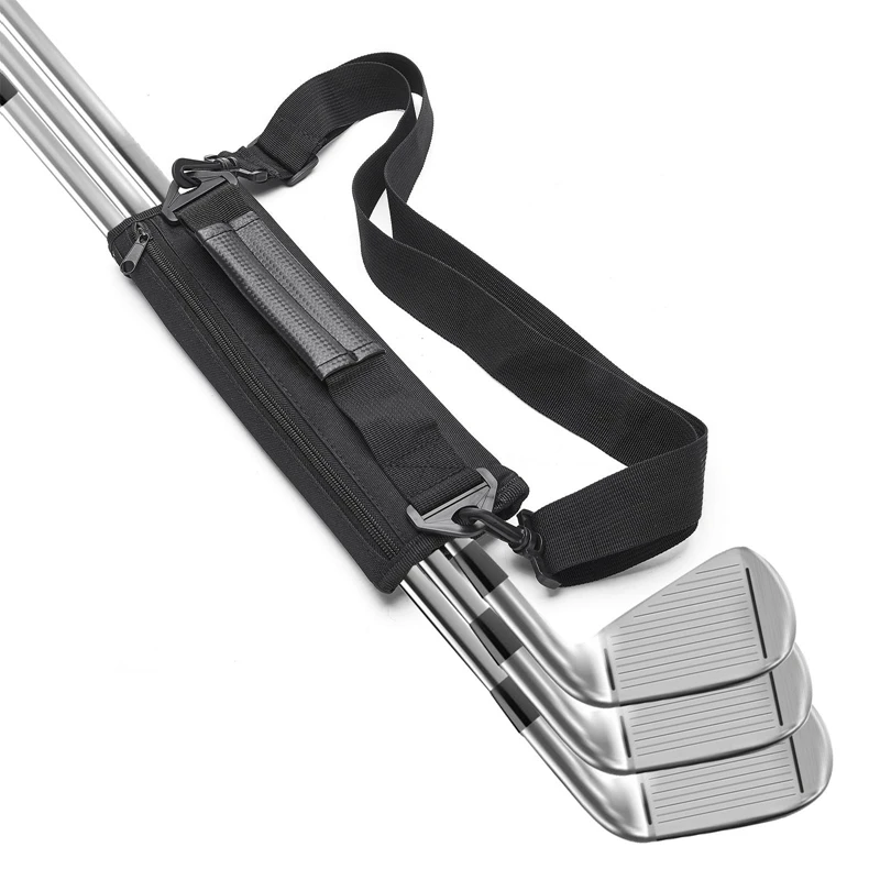 Moocy Golf Club Bag Mini Carry Driving Range Travel Bag With Adjustable Shoulder Strap