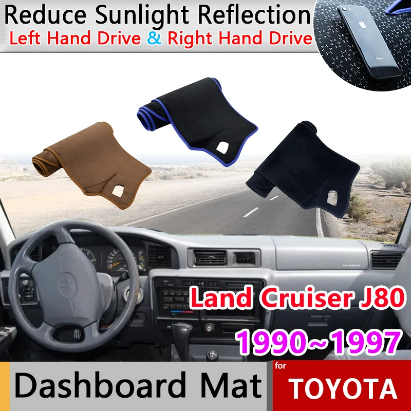 

for Toyota Land Cruiser J80 LC80 Lexus LX 450 1990~1997 Dashboard Cover Dash Board Mat Carpet Pad Shade Liner Cape Accessories
