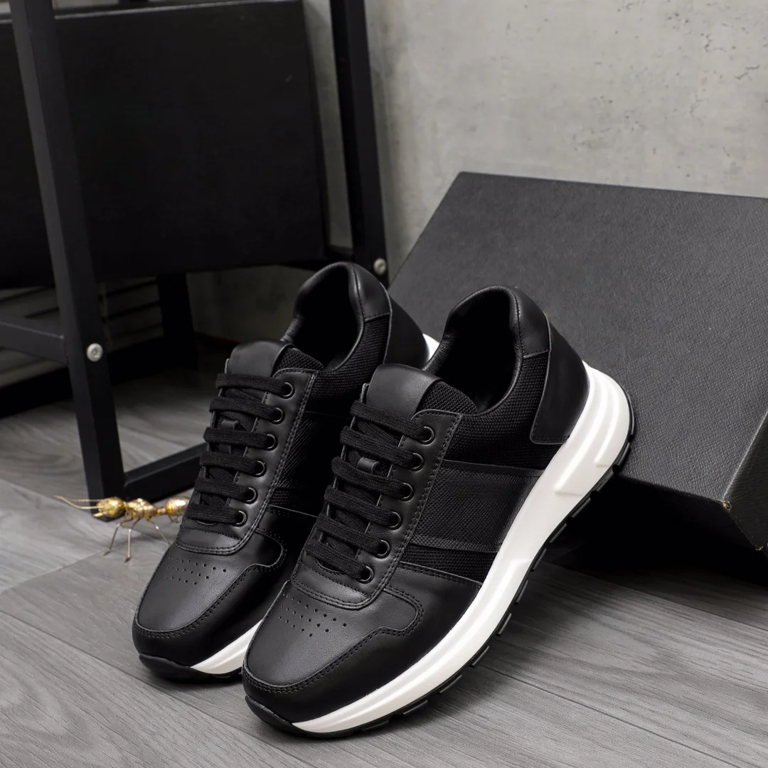 

Luxury Brand Outdoor Commuter Casual Shoes with Premium Top-grain Cowhide Upper Sheepskin Lining High-end Luxury Athletic Shoes