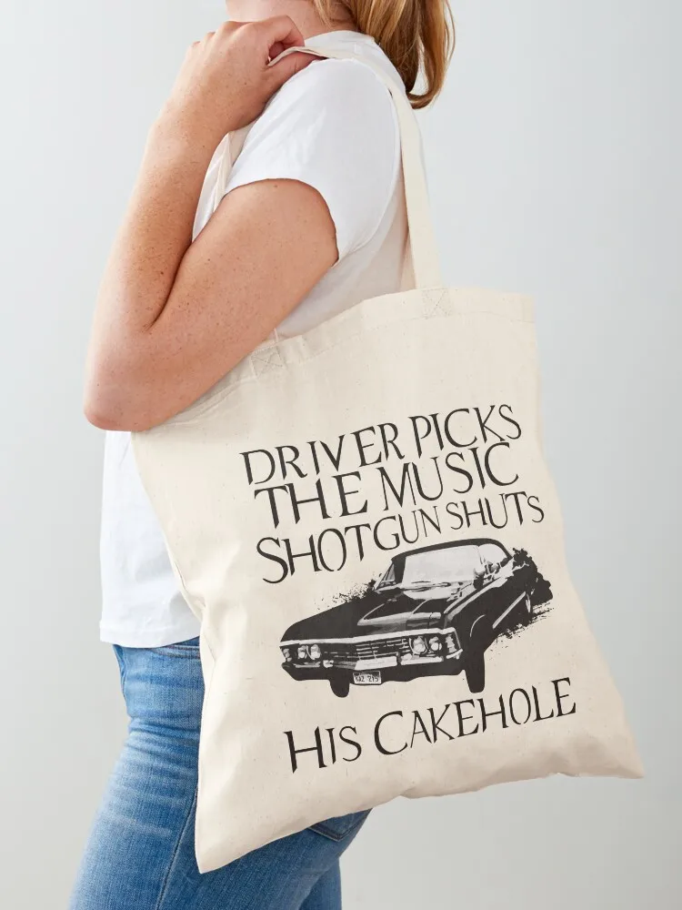 Driver Picks The Music Tote Bag Gift bag reusable shopping bag Shopper handbag shopper women canvas Canvas Tote