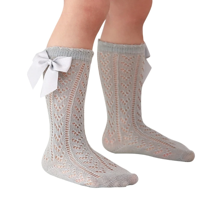 

Breathable Hollow-out Princess Lace Stockings Soft Comfortable Bowknot Socks