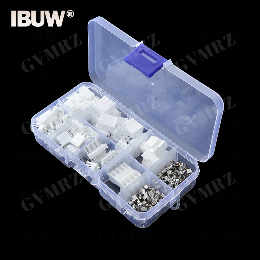 120Pcs/Box JST VH3.96 Pin Header Connector 2/3/4 Pin JST VH 3.96mm Male Plug Female Socket Plastic Housing Terminals Connector