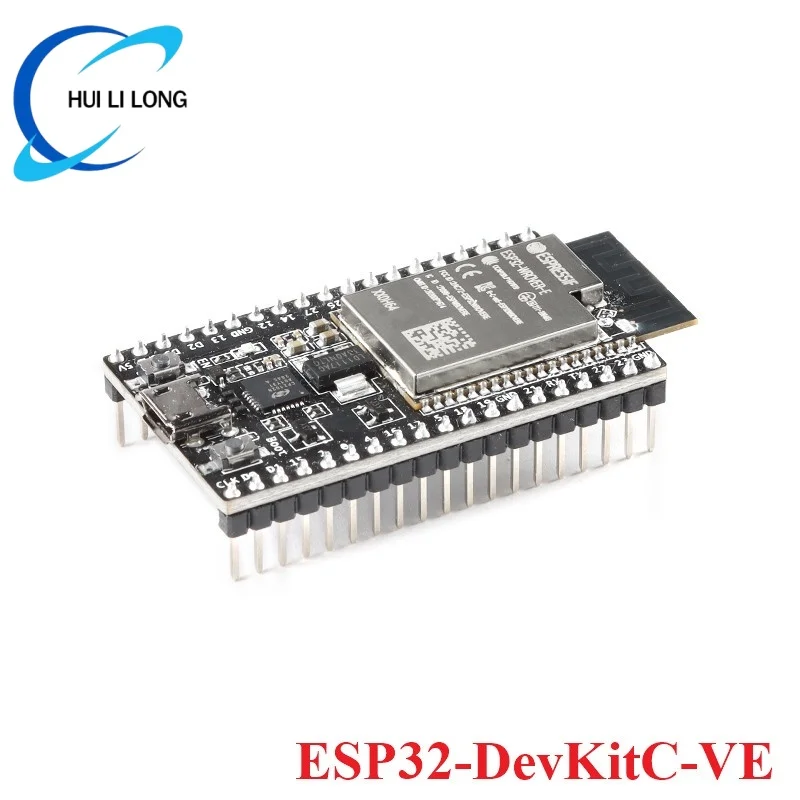 ESP32-DevKitC ESP32-DevKitC-VE Плата разработки ESP32-DevKitC-VIE WiFi Bluetooth-совместимый модуль ESP32-WROVER-E/IE 4 МБ Flash
