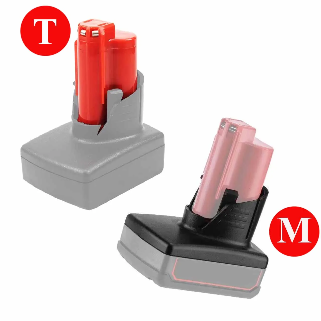 48-11-2460 Lithium Ion Battery Packs Case Parts Component For Milwaukee 12V Box For M12 Middle Shell Top Housings Accessory