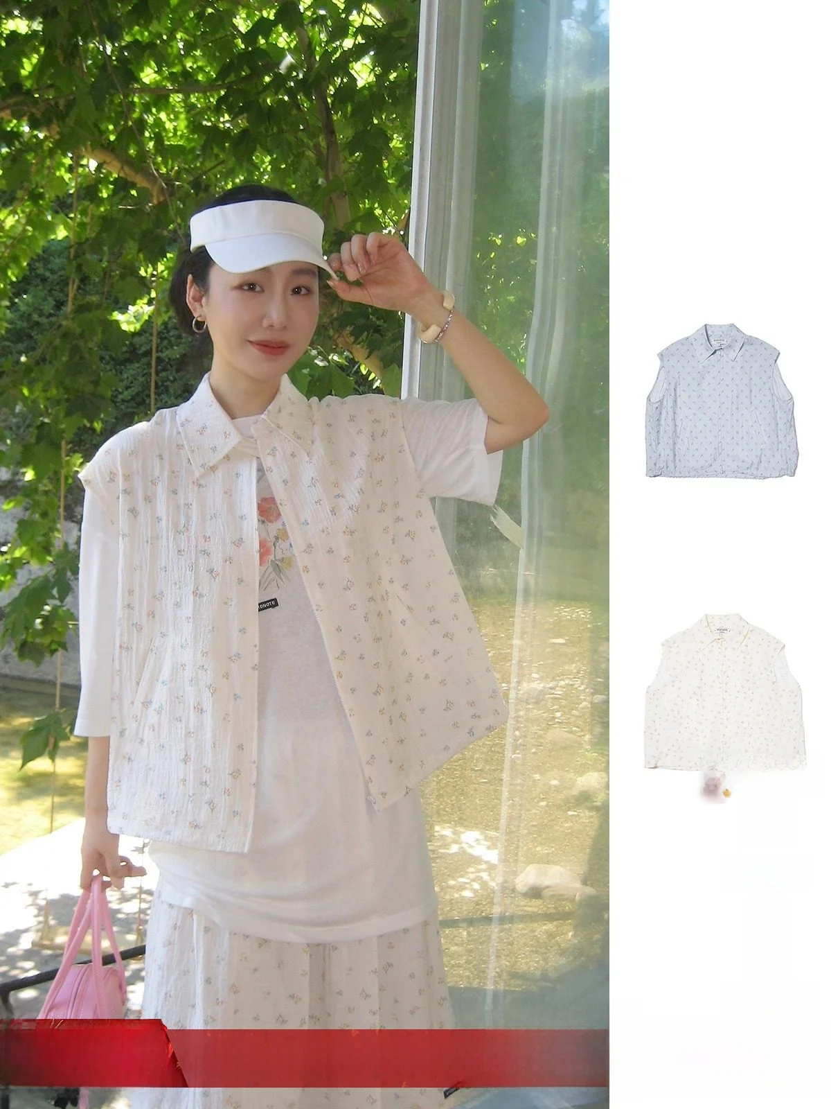 

Жилет рабочий с цветочным узором DEARSOCUTE, ручная работа, оригинальный дизайн, китайский производитель, застежка-молния