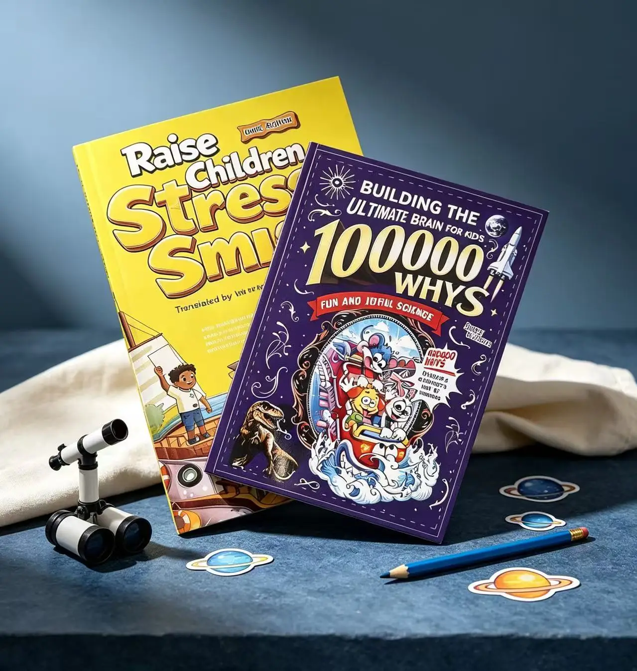 Children's education science quiz book, fun knowledge picture book, children's enlightenment reading gift, science story book