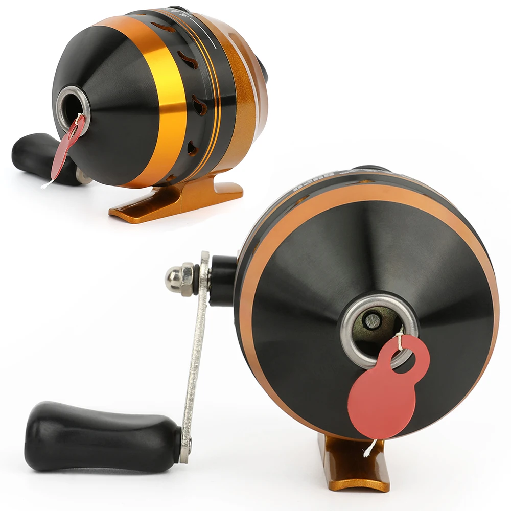 Archery Compound Bow Fishing Reel SY20 Gear Ratio 3.0:1 Line Capacity 85YDS Left Hand Archery Arrow Shooting Accessories