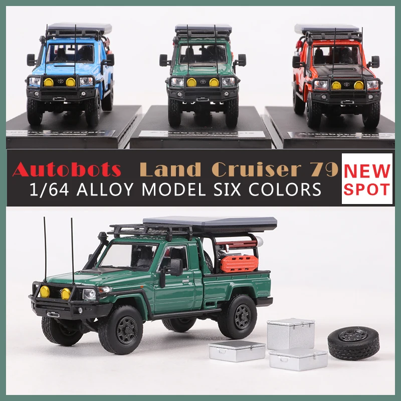 Autobots 1:64 Land Cruiser LC79 modello di auto in lega modificato fuoristrada