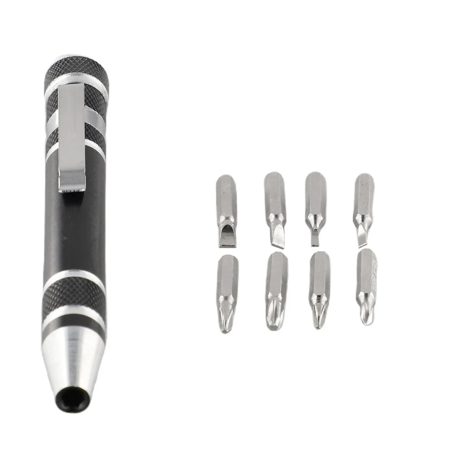 アルミ合金六角ドライバーセット,修理工具,ペンタイプ,ph1,ph2,直径1.3cm,11cm