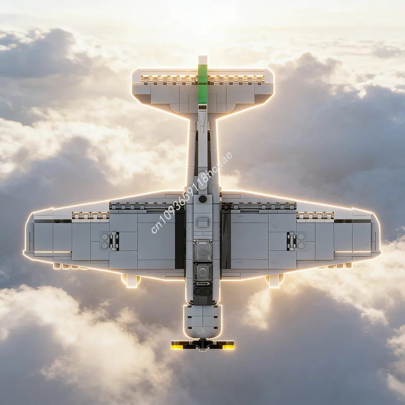 

634pcs MOC Skyraider A City Airport Model Building Blocks Architecture Creative Idea Christmas Gifts DIY Education Toys Brick