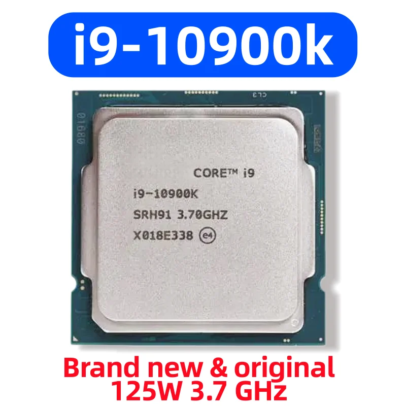 NEW CPU I9-10900K I9 10900K Processor 10 cores 20 threads 3.7GHz 125W