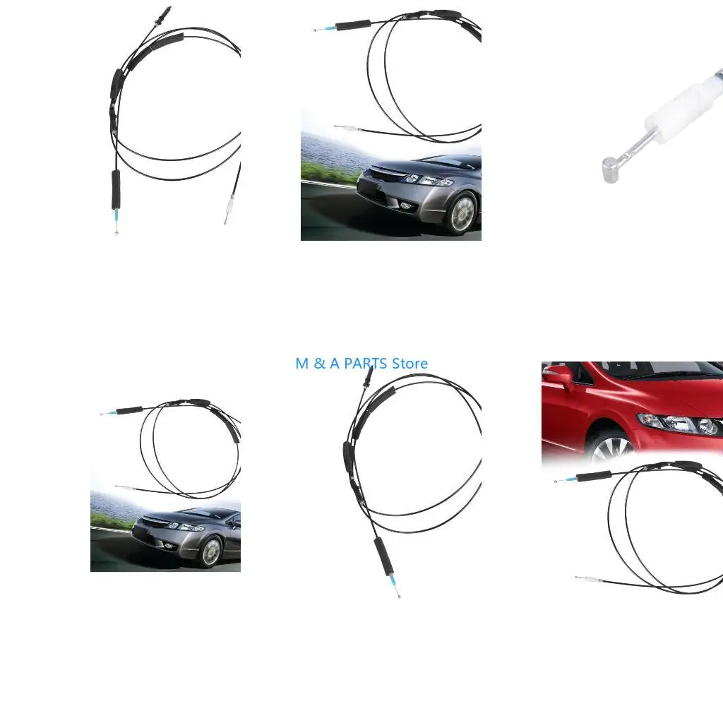 U1JF Trunk Door Lid LatchsLock Release Cable 74880-SNA-A01 for FA1 FD1 FD2 CIIMO C14 4 Door Sedan 2006-2011 Vehicle Part