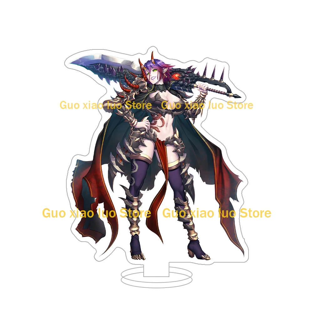 Taimanin Aishu Hebiko Lilinoe Kotonoha Koyomi Makishima Ayame Lina Hayami Kokone Yoribe Tsutome أنيمي الشكل الاكريليك حامل هدية