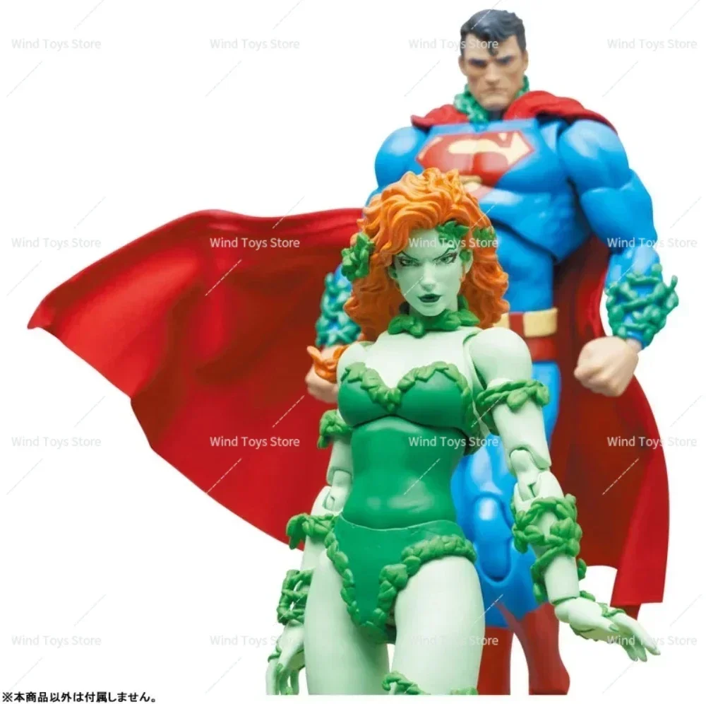100% 오리지널 Mafex 198 Mafex 포이즌 아이비 배트맨 허쉬 Ver. 재고 있음 애니메이션 액션 컬렉션 피규어 모델 장난감 Figura