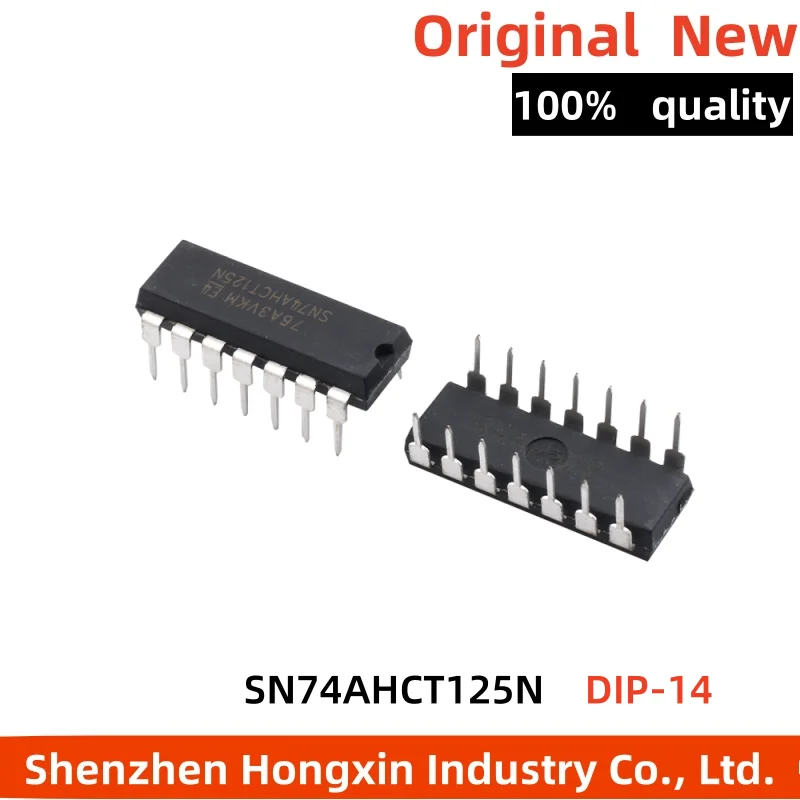

5-50Pcs/Lot SN74AHCT125N 74AHCT125N 74AHCT125 In-line DIP-14 logic IC chip
