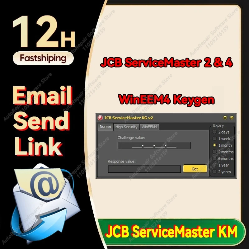 2025 لـ JCB ServiceMaster 2 & 4 Keygen (مفتاح فتح القفل) + WinEEM4 Keygen