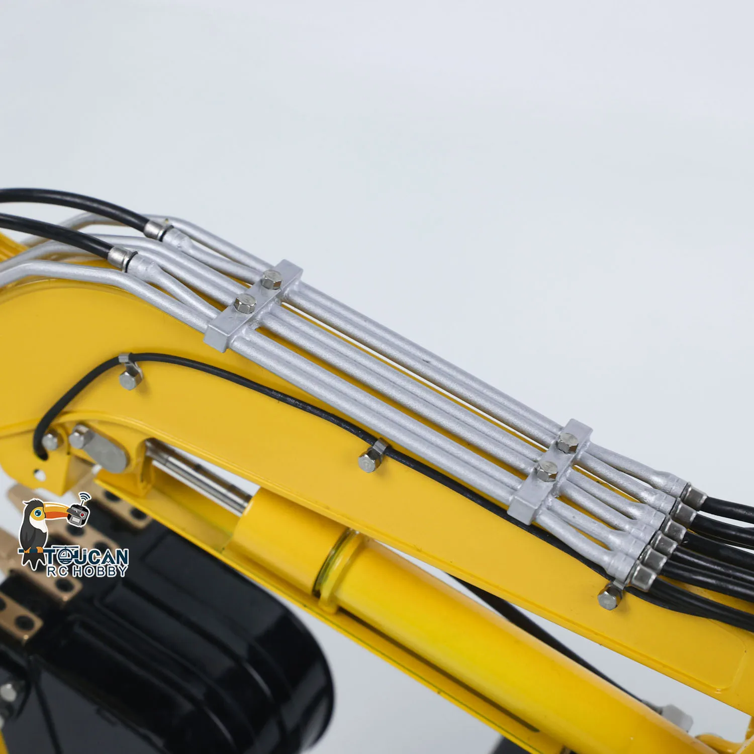 รถขุดไฮดรอลิกบังคับวิทยุ LESU 1/14 รุ่น PC30 โลหะ 6CH วาล์ว รถขุด RTR พร้อมใช้งาน รุ่น ST8 พร้อมรีโมทคอนโทรล รถบรรทุกสำเร็จรูป เครื่องจักรขนาดเล็ก