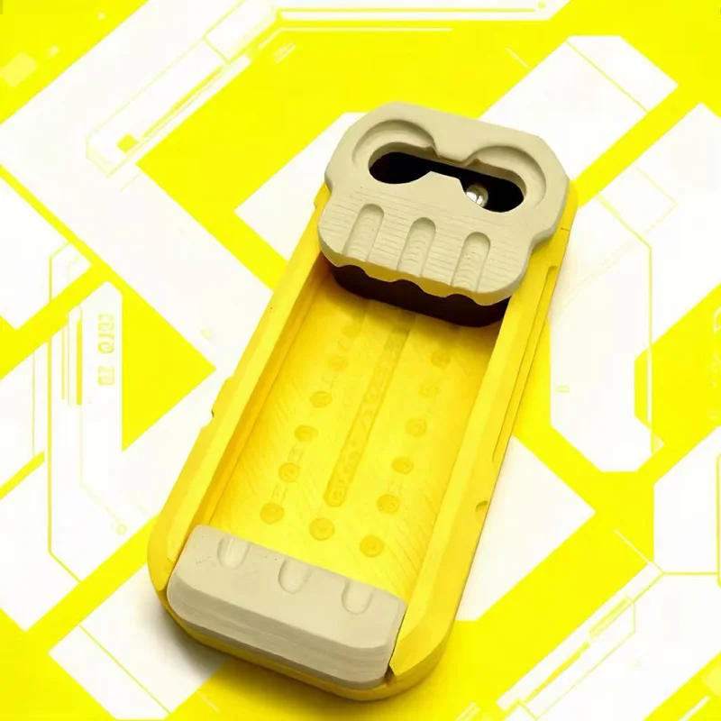 3Dプリント磁気フィジェットスライダーEDCクリエイティブマシナリープッシュスライダーフィジェットスピナーリラックスとストレス解消フィジェットトイ