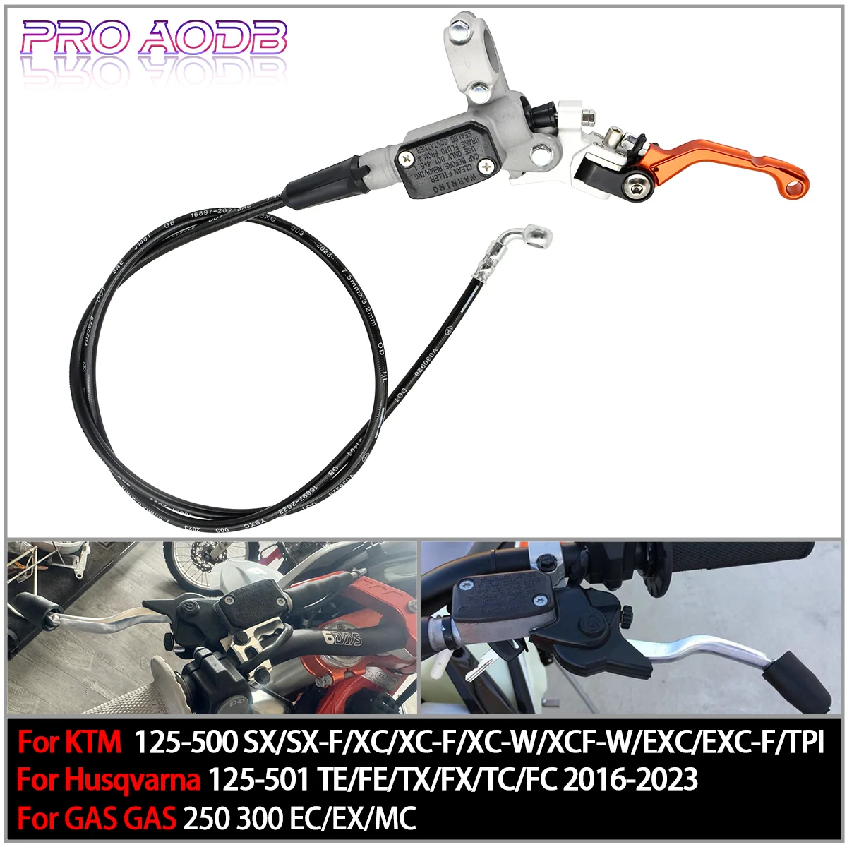 

Motorcycle Hydraulic Clutch Master Cylinder Brake Repair Upper Pump CNC Handle Lever For KTM SX XC EXC HUSQVARNA FE TE 250 300