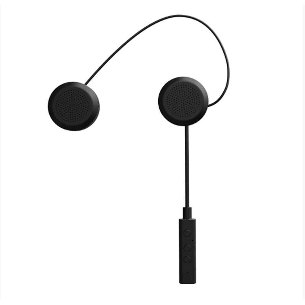 Stereo Bluetooth Motorcycle Helmet Speaker: Waterproof Wireless Headset For Handsfree Calling & Music Listening-TCES