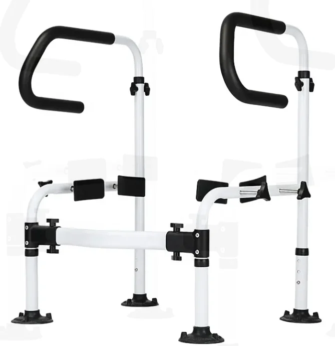 

Shower Caddy Shelf Organizer Rack Self Adhesive Punch-Free Metal Toilet Wall Storage Rack