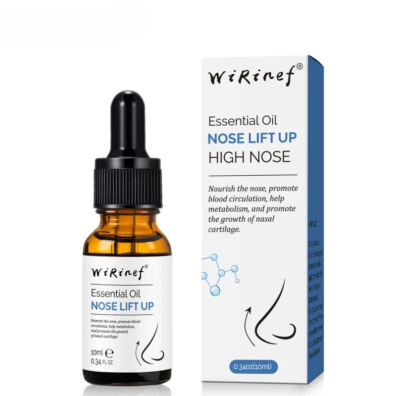 Nose Lifting Up Essential Oil Mountain Roots Narrowing Nose Alar Massage Moisturizer Natural Nose Care Heighten Rhinoplasty Oil