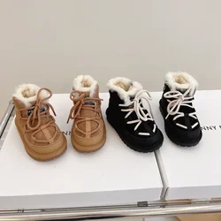 Brand Baby Shoe Baby Cotton Boot Thick Sole Warm Snow Boot Boy Girl Boot Toddler Girl Shoe Casual Sneaker Зимние Ботинки Детские