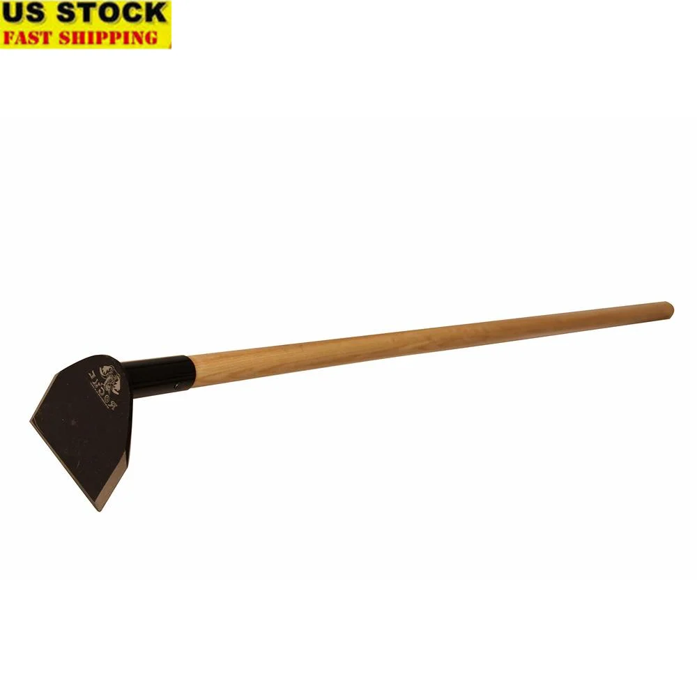 Lightweight Garden Hoe Grub Tool Digging Weeding Cultivating Strong Grip Comfort Level Shape and Clear Rust-Proof 5