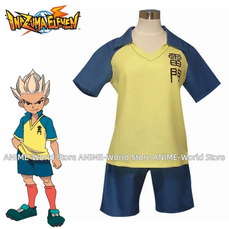 New Anime Costume Inazuma Eleven Raimon School Halloween Cosplay Costume For Adult and Kid Costume