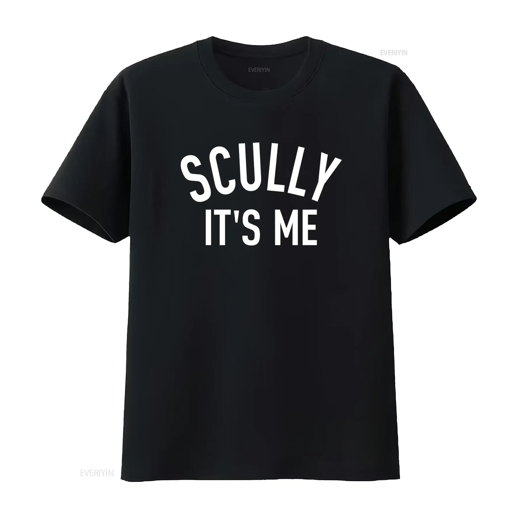 T-shirt Scully It's Me pour Couples Geeks, Thème Science-Fiction, Adulte, Meilleurs Amis, La Vérité Est Là, Style Mulder, Vintage, Délavé, Extensible