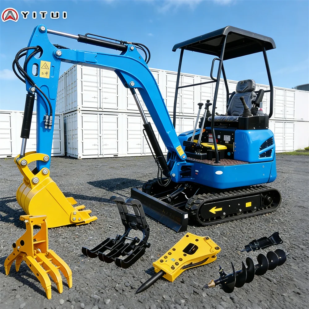 

Factory Direct Mini 2 Ton Crawler Excavator New Diesel Engine Customized Mini Excavator Suitable For A Variety Of Scenarios
