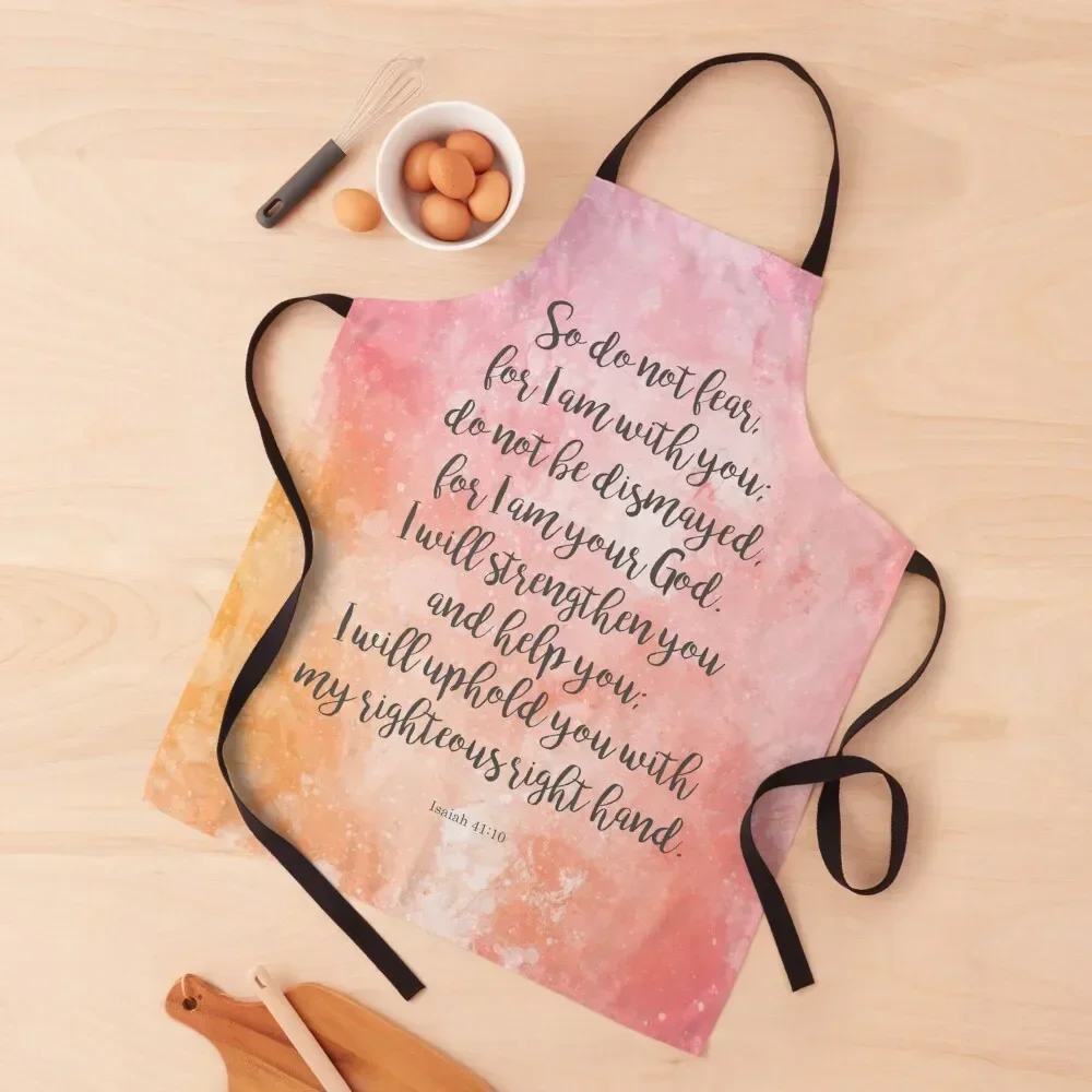 

Isaiah 41:10 Apron Barber Ladies Apron