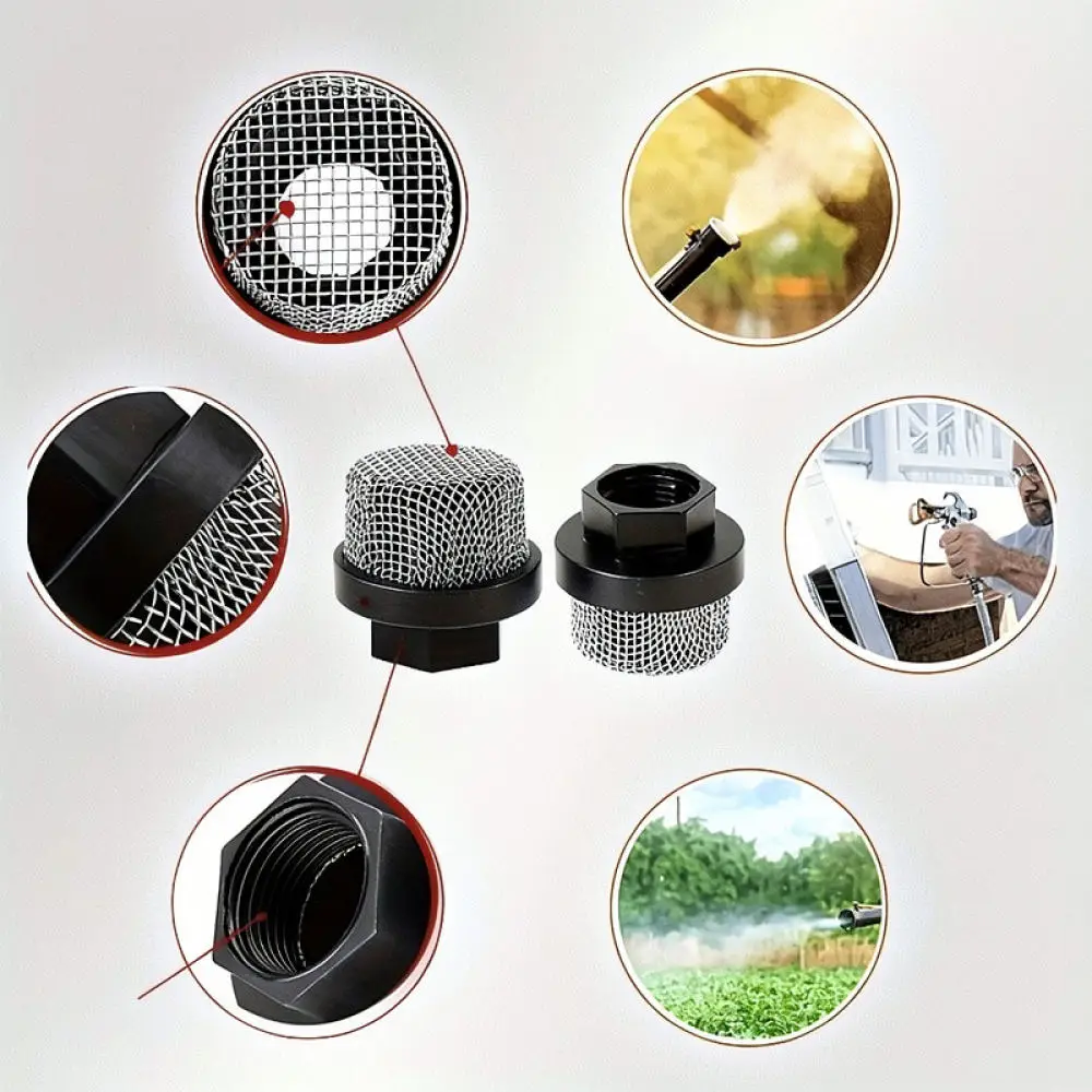 Intake Pump Strainer Mesh For Airless Paint Applicator Filter 246385 287032 288716 Spraying Equipment Repair Spare Part