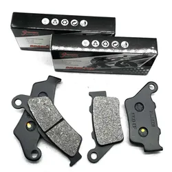 For Royal Enfield CLASSIC 350 2019 2020 2021 2022 2023 2024 ELECTRA HUNTER METEOR Motorcycle Front Rear Brake Disc Pads Kits Set
