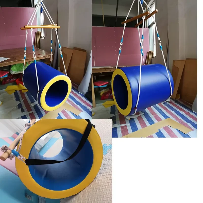 Vertical bucket swing equipment Sensory integration training pre-K education center Teaching sports and entertainment