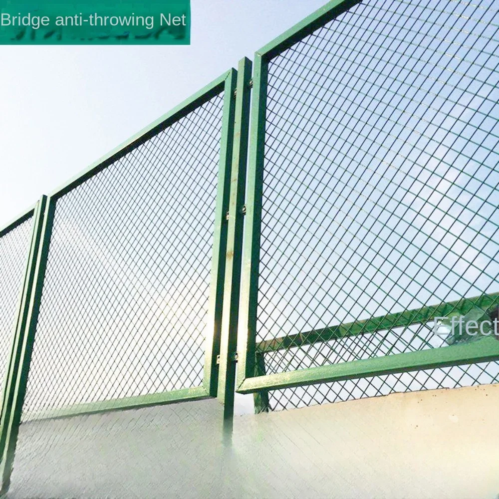 

Customized bridge net, highway drop net, diamond shaped hole ti glare net, elevated bridge anti fall isolation