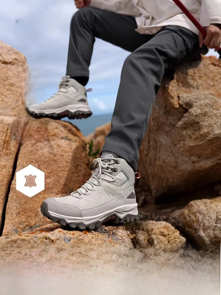 

Женский высокий топ Toread Hiking oes для занятий спортом на открытом воздухе, водонепроницаемый, нескользящий, износостойкий, повседневный, Walking oes, весна-осень