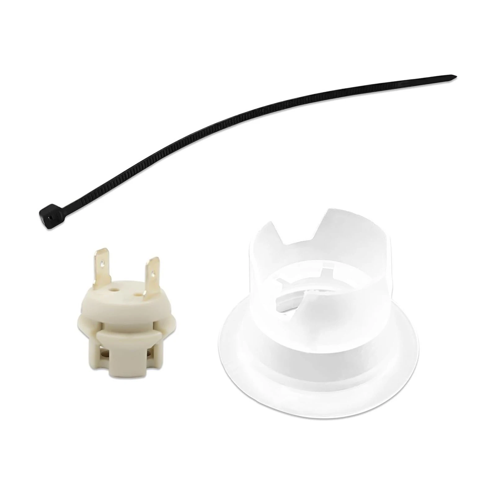 Plastic White Flamm…