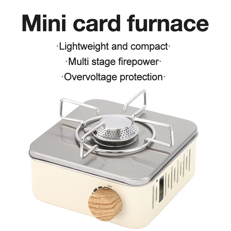 Ultralight Mini Cassette Stove Outdoor Camping Picnic Gas Stove Portable Induction Cooker