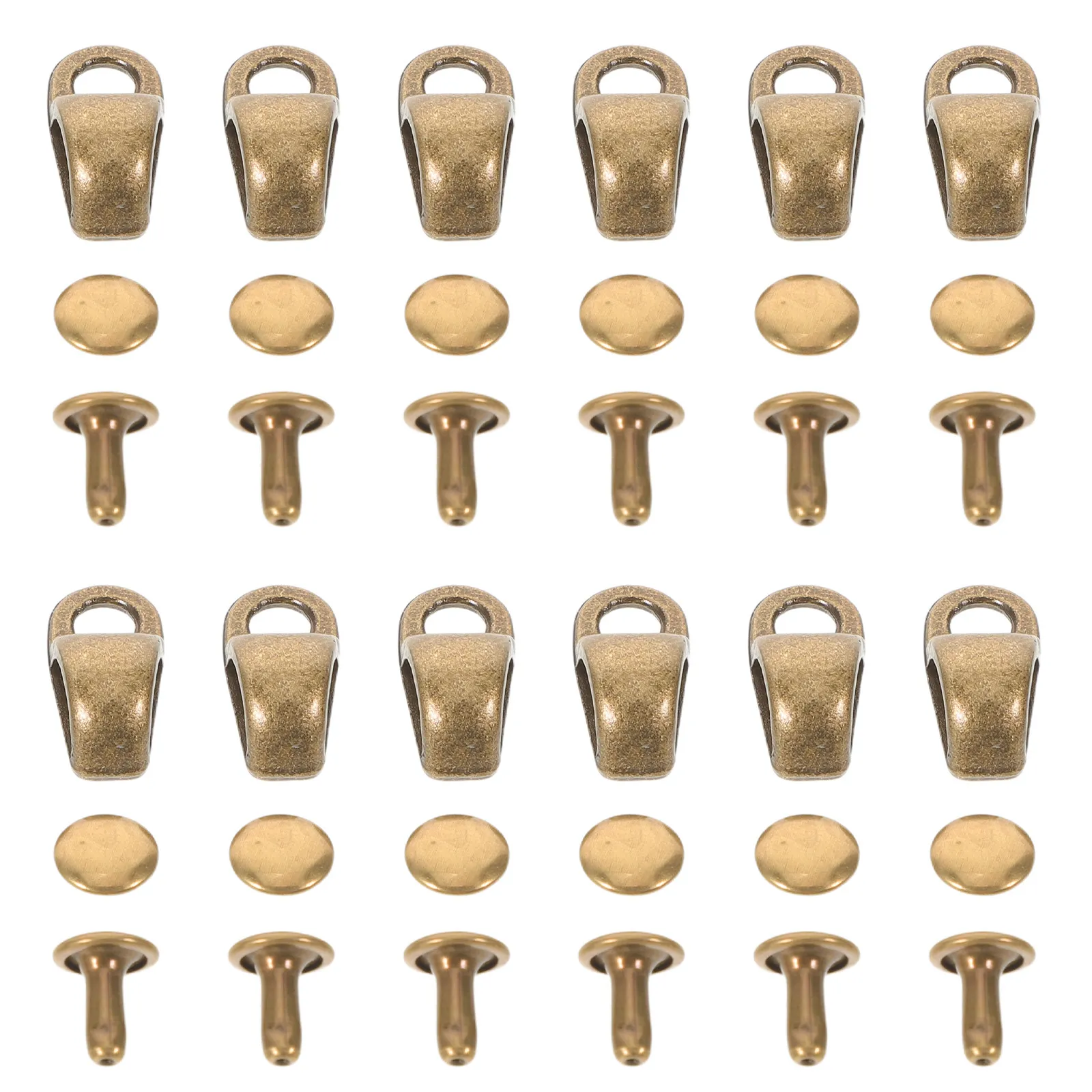 

50 шт. металлических крючков-заклепок для шнурков, сверхпрочные, из сплава, для походных ботинок, замена люверсов, фурнитура для самостоятельного изготовления, аксессуары для активного отдыха