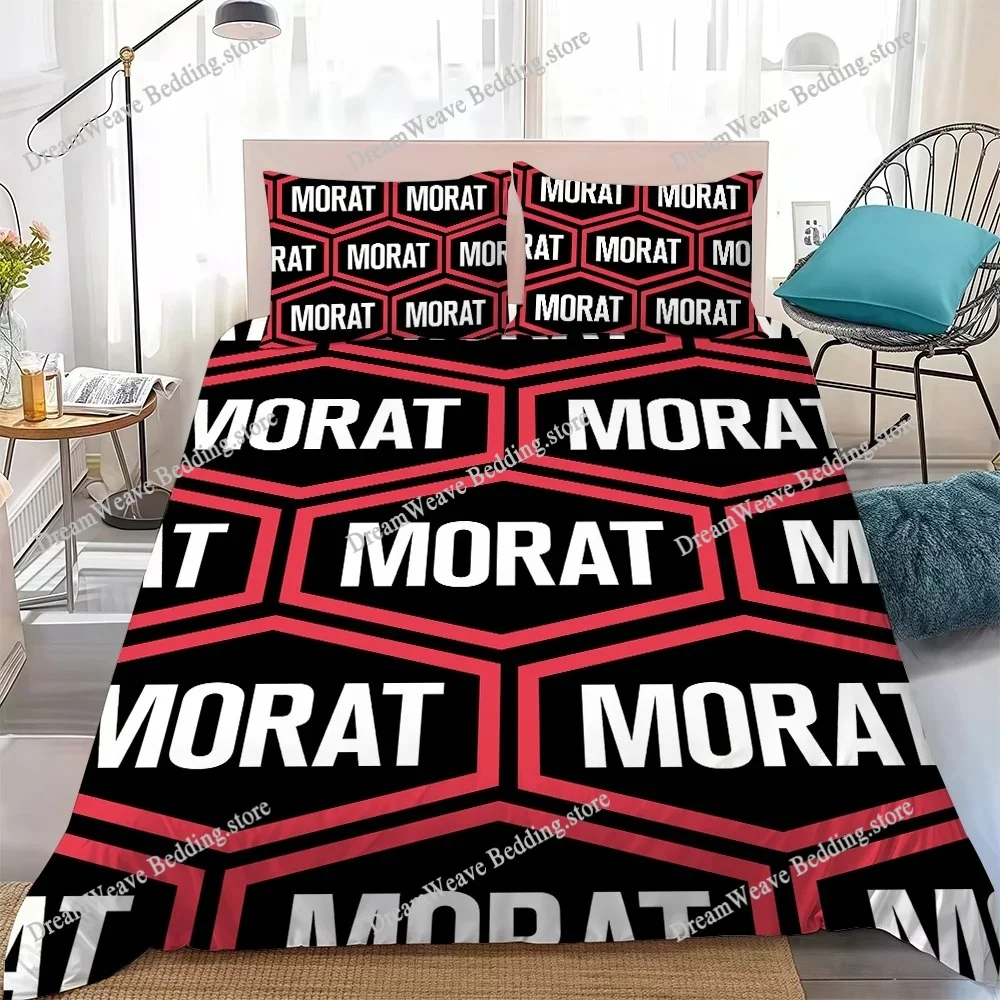 Music M-Morat Band Duvet Cover Set Home Style Bedding Soft Laundry Cotton Bed Student Dormitory Gift