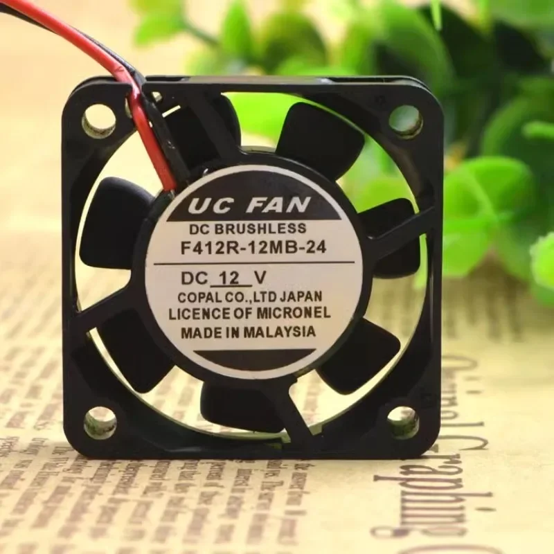 New Fan For UC FAN DC12V 4010 4CM DC Fan F412R-24MB-11 Silent Fan 40*40*10mm