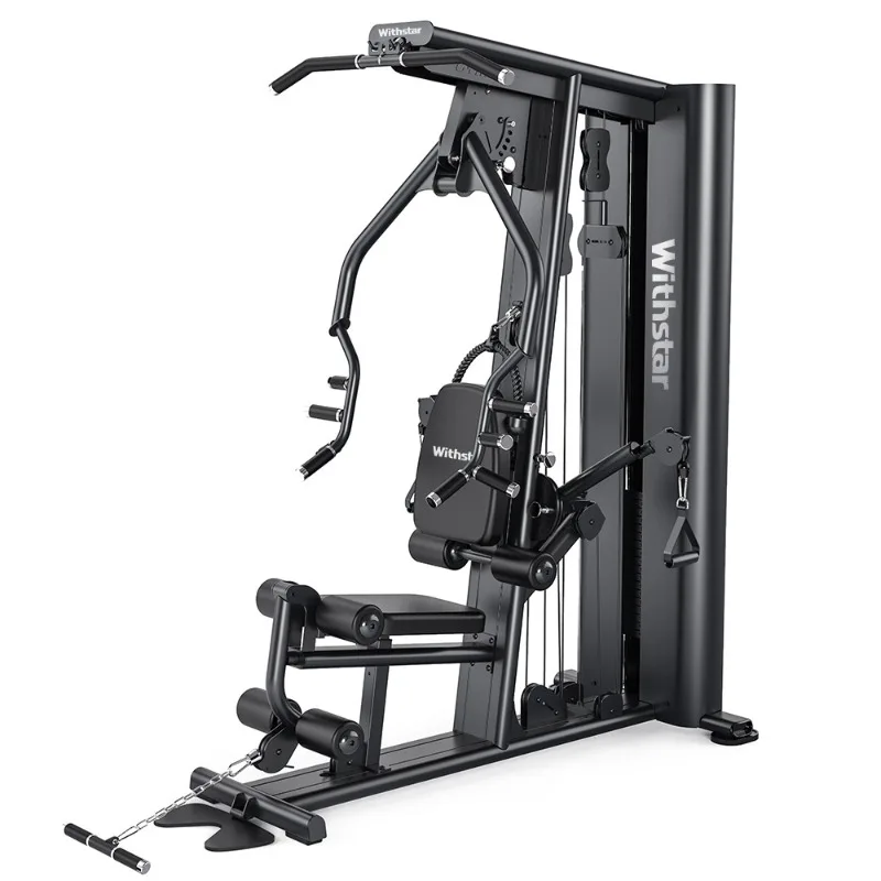 مدرب قوة الصالة الرياضية التجاري عالي الجودة - معدات متعددة الوظائف لمحطة واحدة، مبنى مستهدف لصالة الألعاب الرياضية التجارية