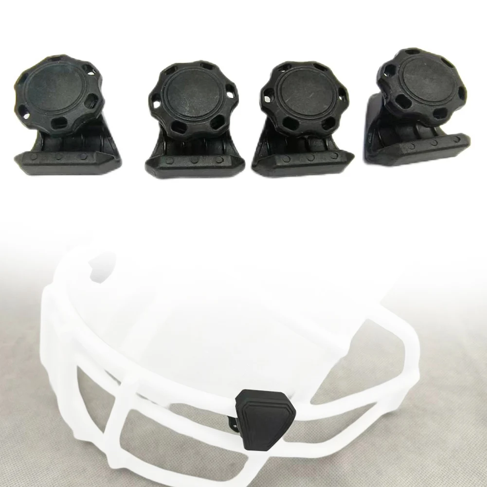 

4set Football Helmet Visor Clips Quick Release Clips Accessories Football Helmet Repair Replacement Clips Kits For Adult & Youth