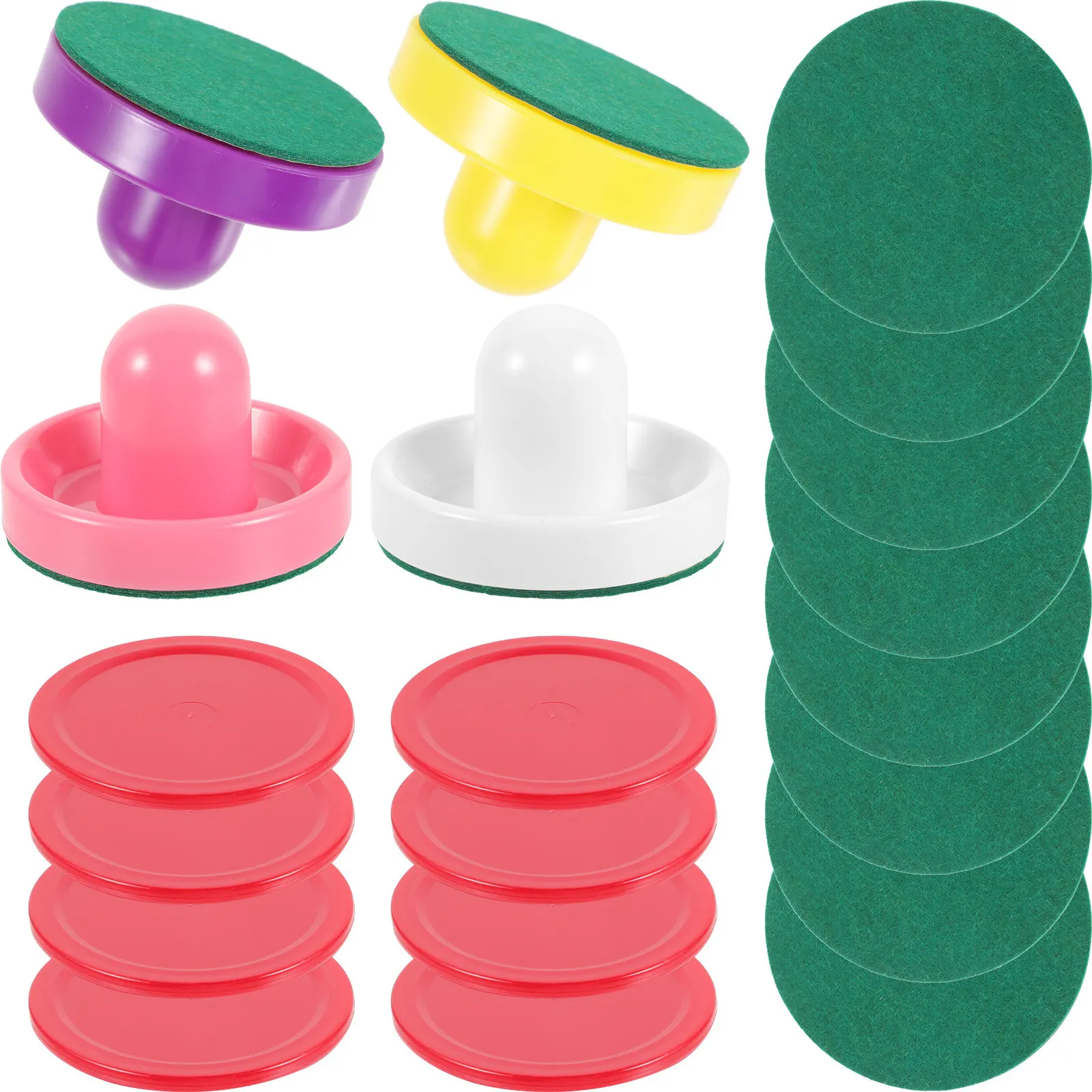 

Набор аксессуаров для аэрохоккейного стола: круглый шайбогон для игр в помещении, запасные части для домашних развлечений