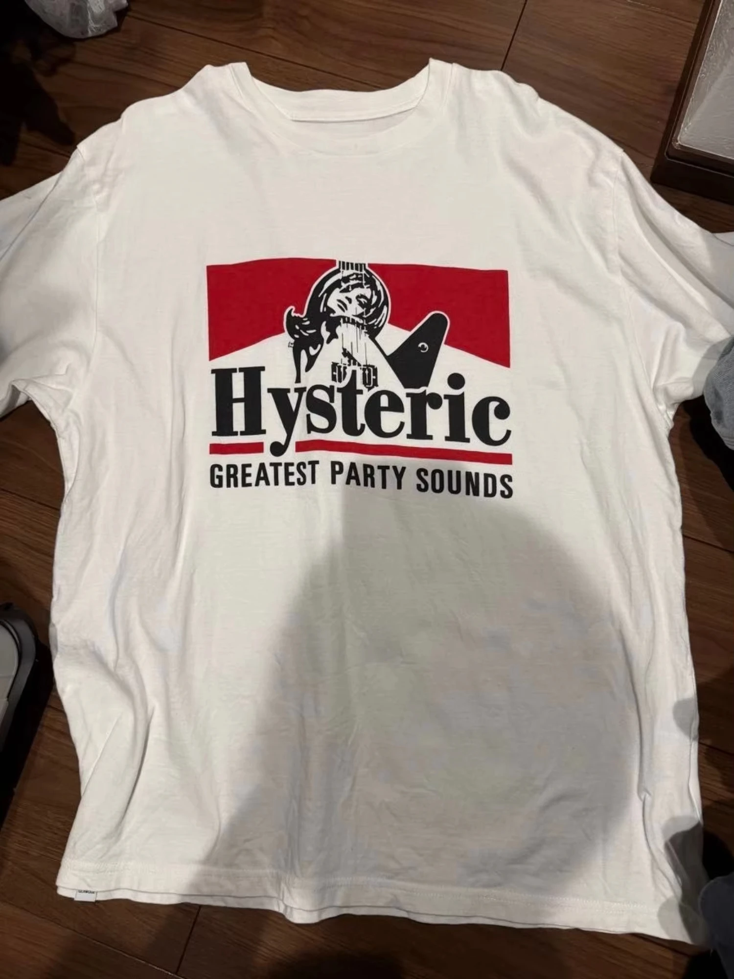 Greatest Party Sounds Guitar Girl Street Rock Brand T-Shirt Cotton Graphic Tee Men Women Summer Streetwear