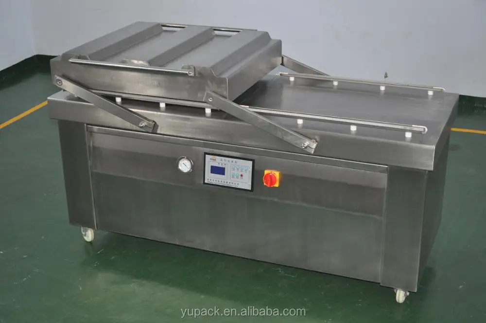 DZ800/2SC Volautomatische vacuümverpakkingsmachine met dubbele kamer