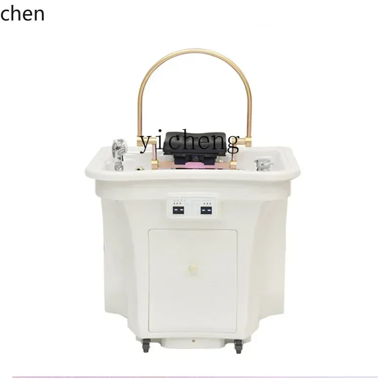 YFY Movable Head Massager Constant Temperature Water Circulation Fumigation Beauty Home Shampoo Chair