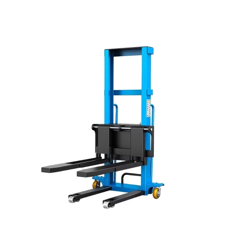 YG Manual Hydraulic Industrial Stacker 1500kg 2.5m Height Warehouse Equipment Durable Heavy Duty