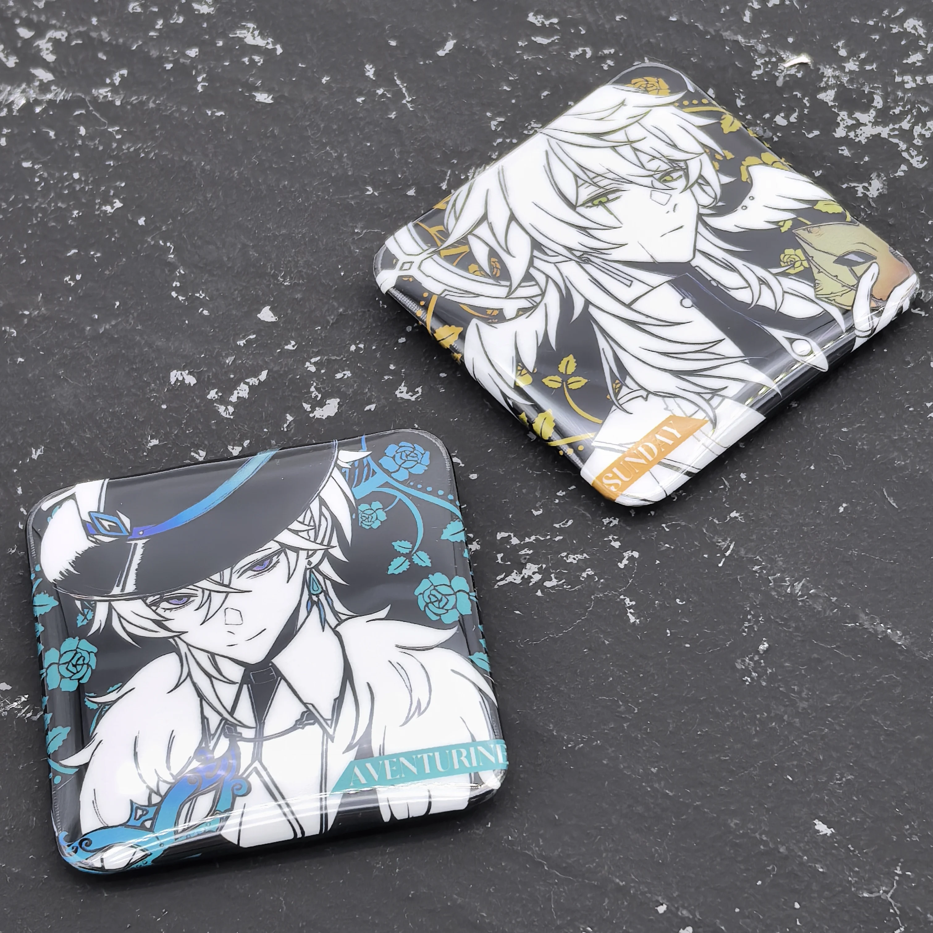 1PC Anime Games Honkai: Star Rail Sunday Aventurine Boothill Lapel Pins Accessories Anime Pins Badges Backpack Fashion Jewelry